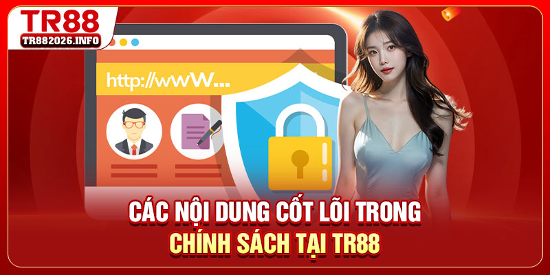 Các nội dung cốt lõi trong chính sách tại TR88