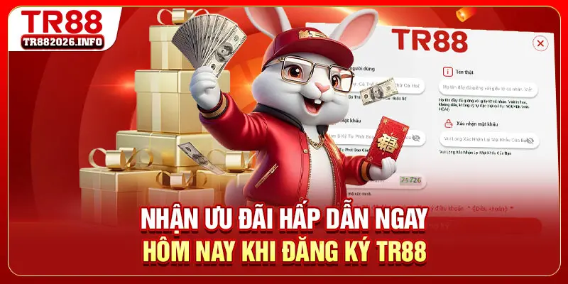 Nhận ưu đãi hấp dẫn ngay hôm nay khi đăng ký TR88